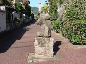 彫刻の道写真