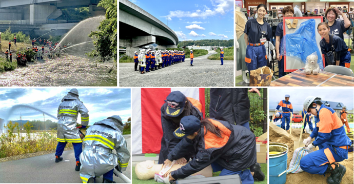 消防団の各仕事の写真