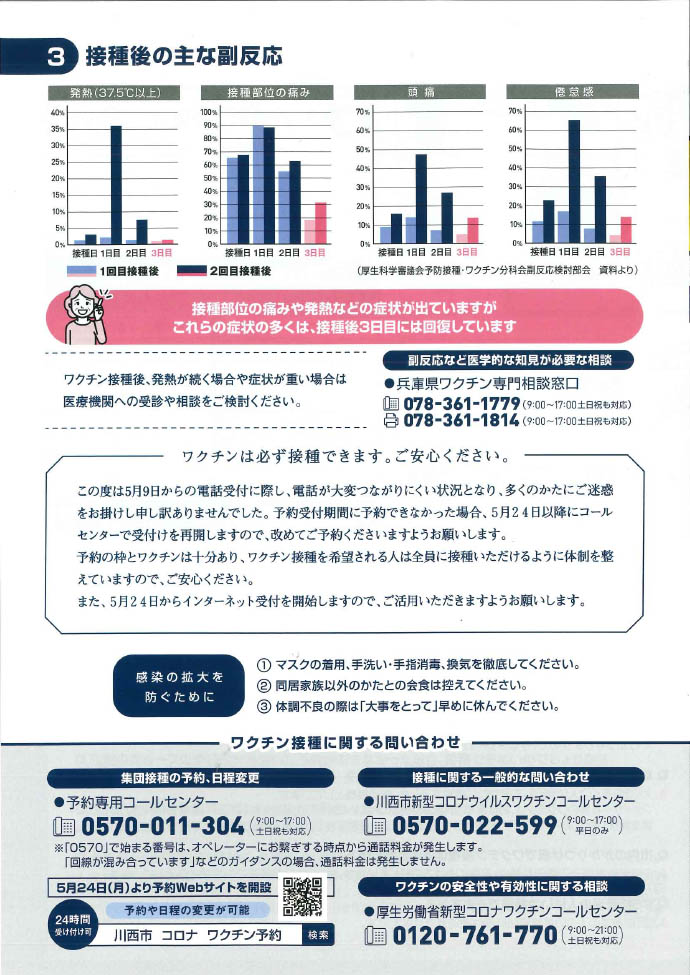広報かわにしmilife(みらいふ)臨時号(5月12日付)のイメージ