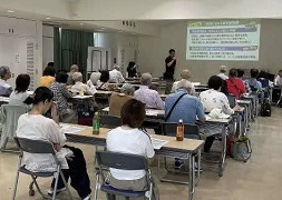 多田グリーンハイツでの空き家セミナーの写真