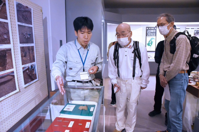 加茂遺跡の「発掘調査成果速報2024」を開催