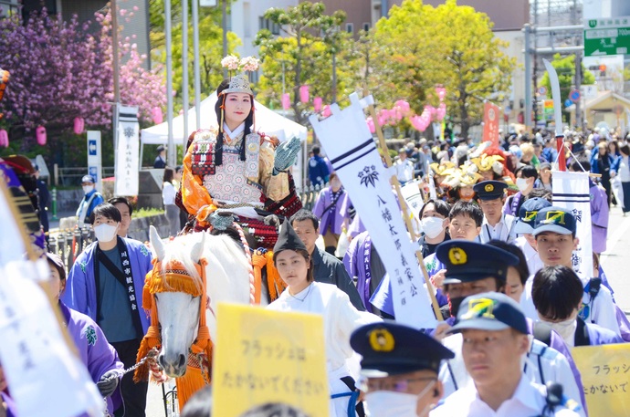清和源氏まつり当日の画像