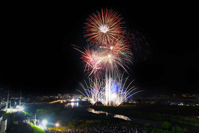 猪名川花火大会の画像